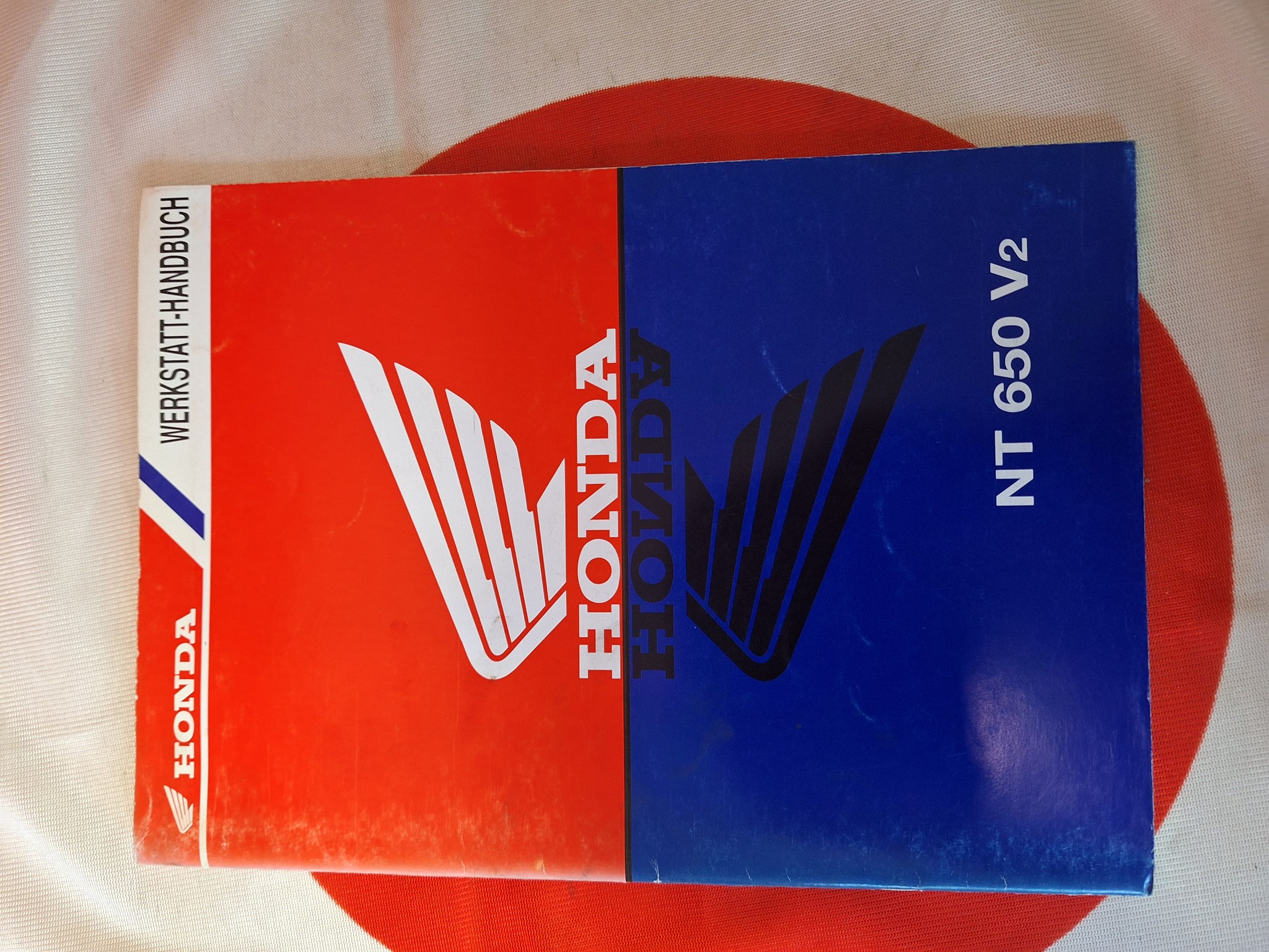 Picture of Werkstatthandbuch Nachtrag Honda  NT650V2